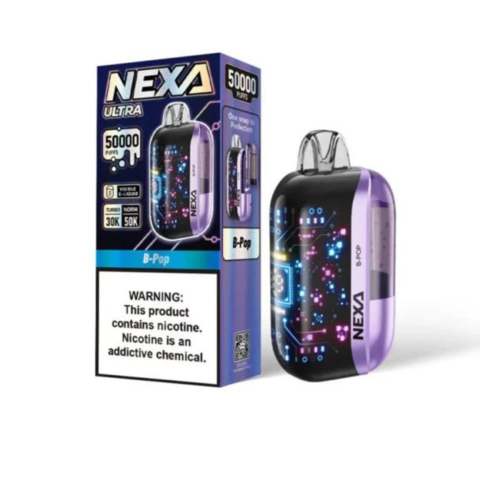 B Pop Nexa Ultra Nexa Ultra 50k Puffs Disposable Vape