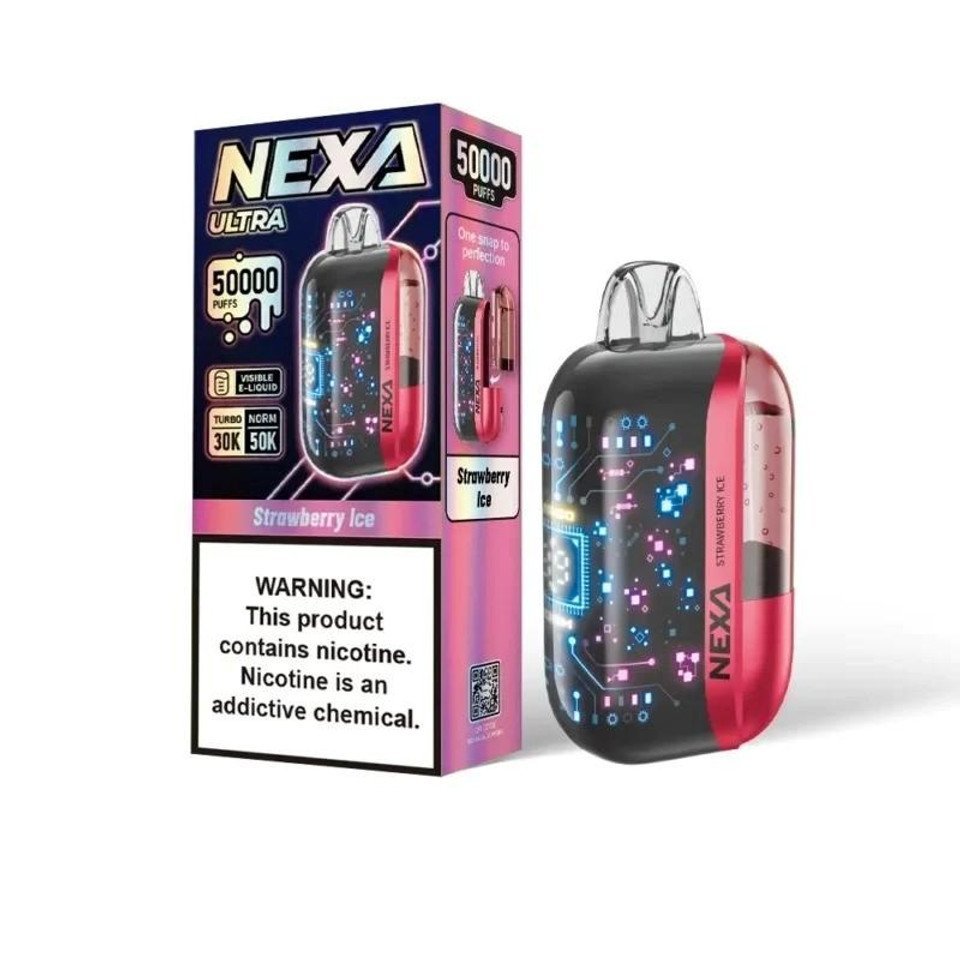 Nexa Strawberry Ice – Premium 20ml Disposable Vape 50K Puffs