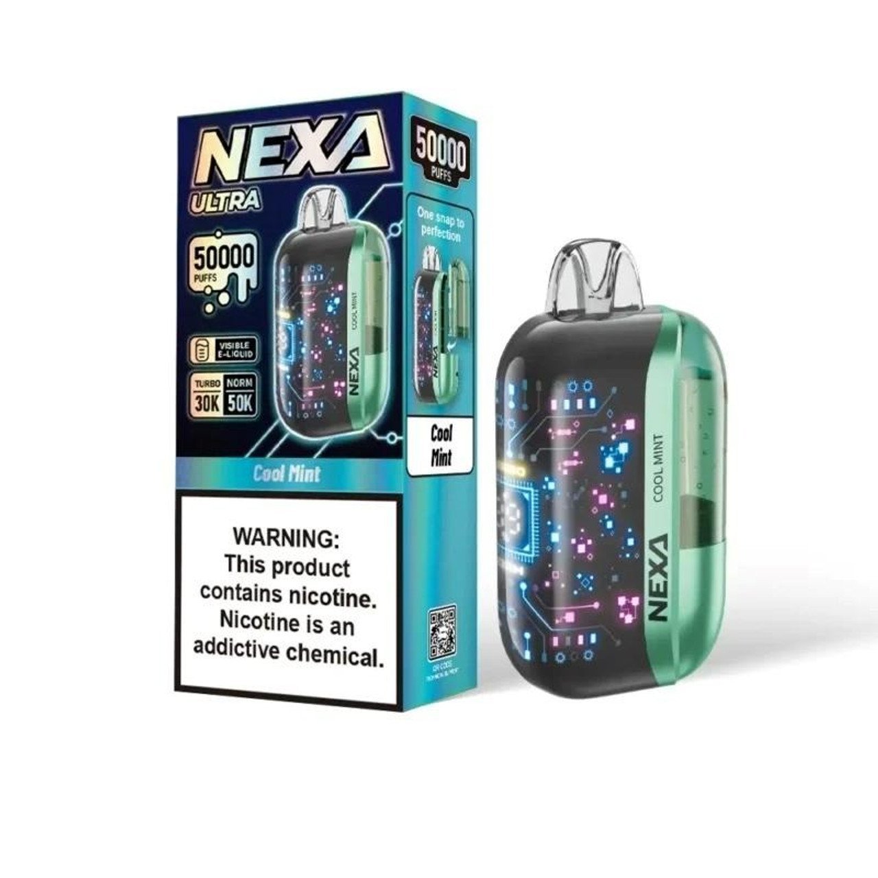 Cool Mint Nexa Ultra Nexa Ultra 50k Puffs Disposable Vape