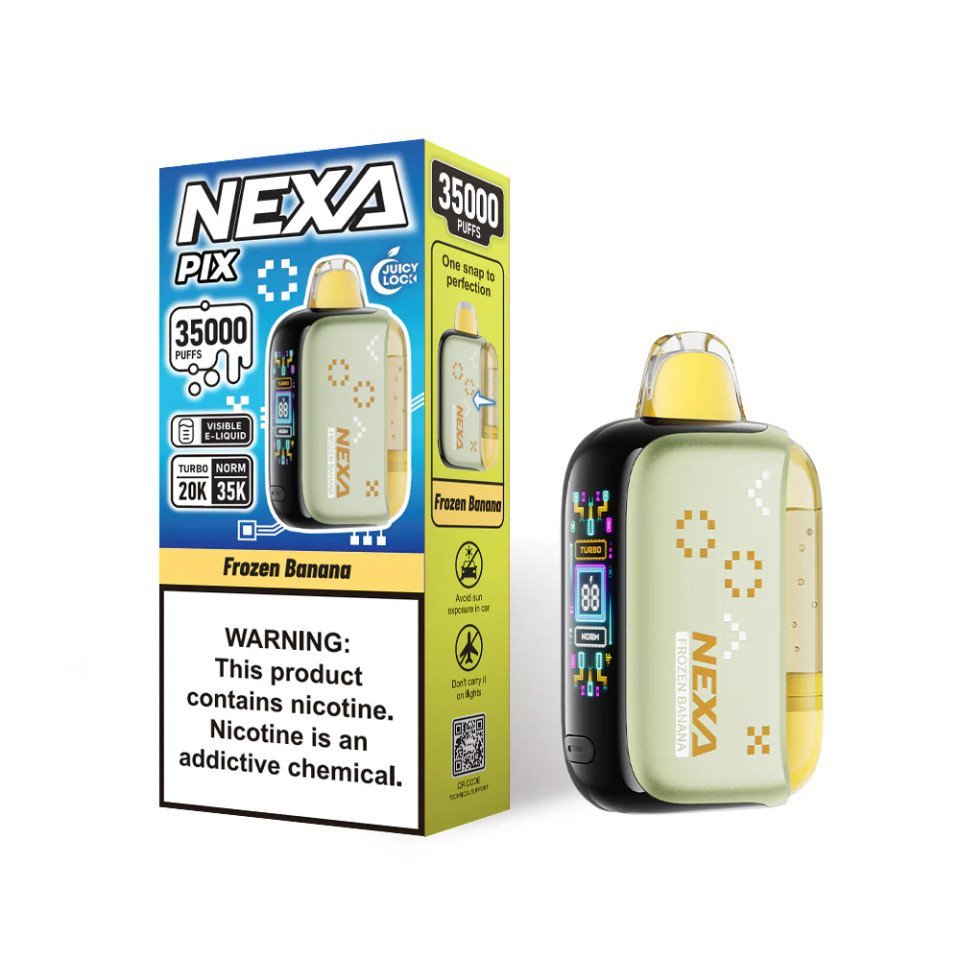 Frozen Banana - Nexa Pix 35K Puffs Disposable Vape