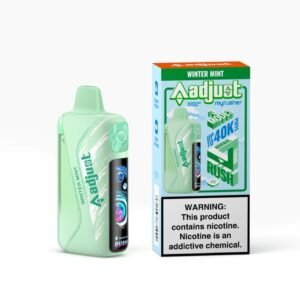 Winter Mint Adjust MyRusher 40K Puffs Disposable Vape