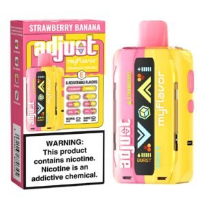 Strawberry Banana Adjust MyRusher 40K Puffs Disposable Vape