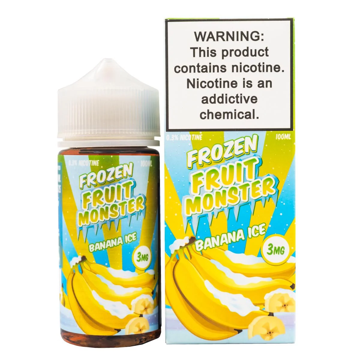 Banana Ice - (ICED) Frozen Fruit Monster E-Liquid 100ML