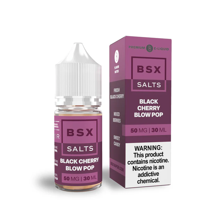 Black Cherry Blow Pop - BSX Salts - 30ml