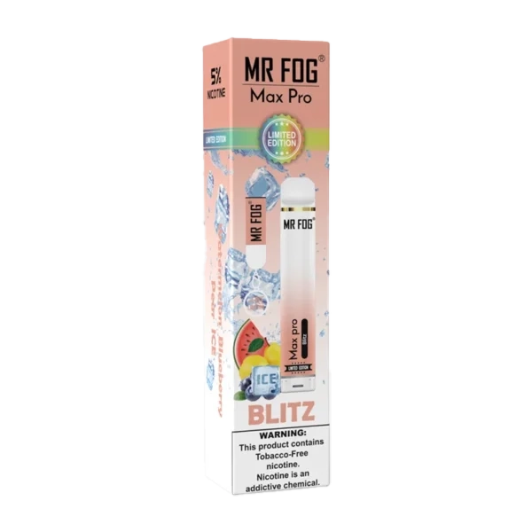 Blitz Mr Fog Max Pro Limited Edition 2000 Puffs Disposable