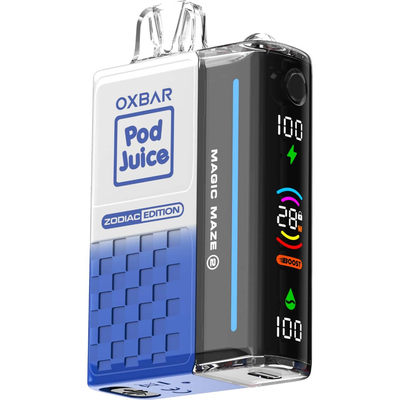 Blue Slushy Ice Oxbar Pod Juice Magic Maze 2.0 (Zodiac Edition) - 30,000 Puffs
