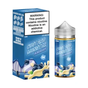 Blueberry Custard Monster E-Liquid - 100mL