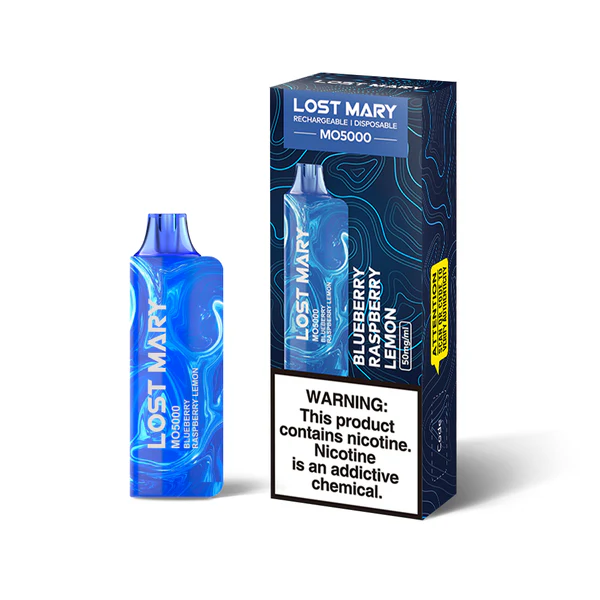 Blueberry Raspberry Lemon Lost Mary MO5000 Disposable Vape