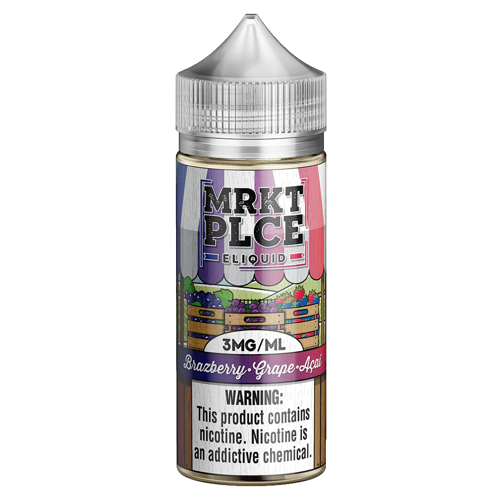 Brazeberry Grape Acai - MRKT PLCE E-Liquid 100ML