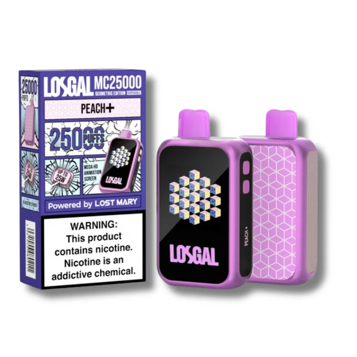 Peach Plus MC25000 LOSGAL 25K - Lost Mary Disposable Vape