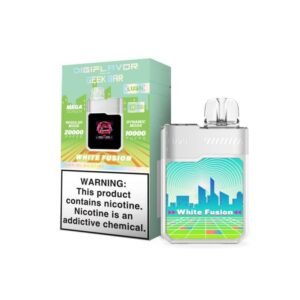 Geek Bar White Fusion DigiFlavor LUSH 20K Disposable Vape