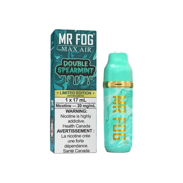 Double Spearmint Mr Fog Max Air MA8500 Disposable Vape