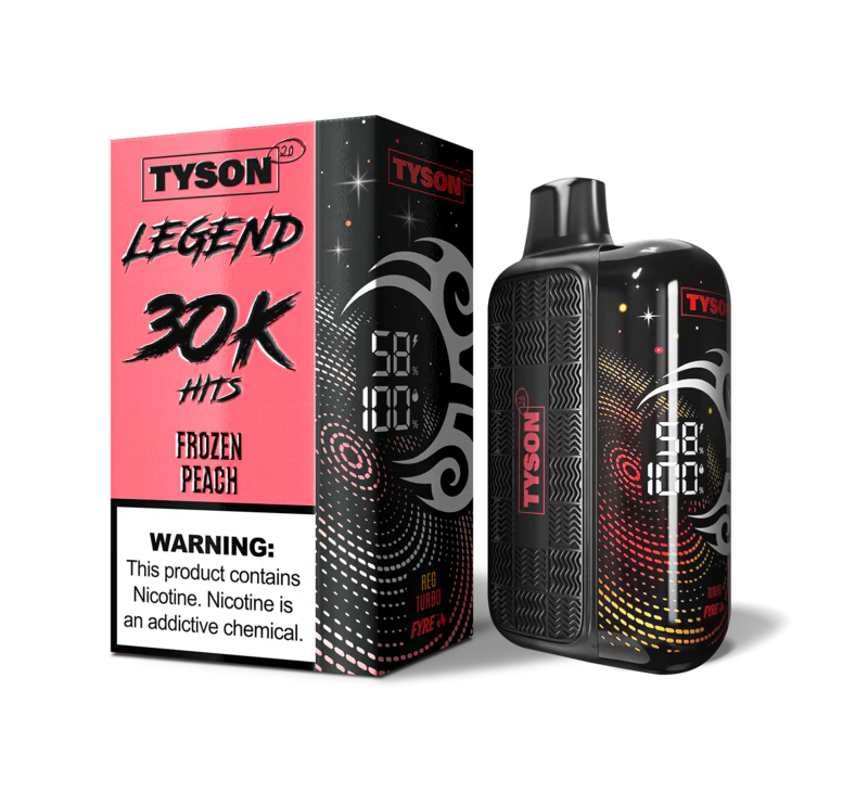 Tyson 2.0 Legend 30K Frozen Peach - Disposable Vape