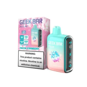 Geek Bar Pulse Frozen Strawberry 15000 Puffs Disposable Vape