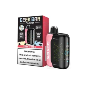 Sour Straws Geek Bar Pulse X 25k Puffs Disposable Vape​