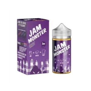 Grape E-liquid Jam Monster 100ml Vape Device