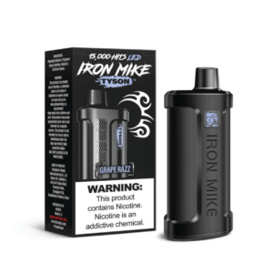 Grape Razz Iron Mike Tyson 2.0 15K Disposable Vape