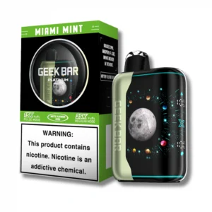 Miami Mint Platinum Geek Bar Pulse X 25k Puffs Disposable Vape​