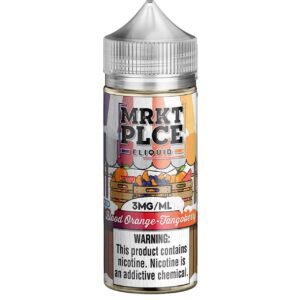 Iced Blood Orange Tangoberry - MRKT PLCE E-Liquid 100ML