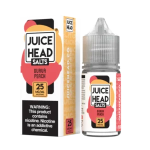 Juice Head SALTS - Guava Peach - 30ML
