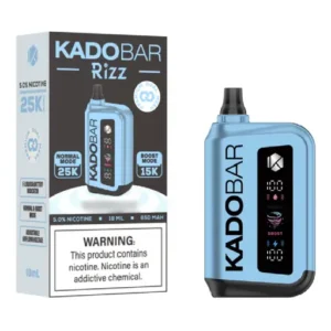 Clear Kado Bar Rizz 25K Puffs Disposable Vape