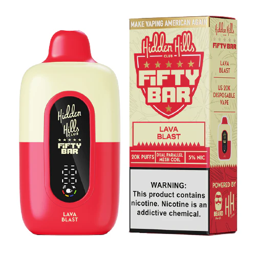Lava Blast Hidden Hills x Fifty Bar Disposable Vape