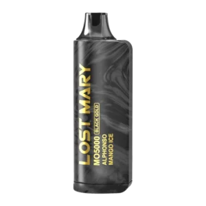 Iced Peach Colada Lost Mary MO5000 Black Gold Edition Disposable Vape