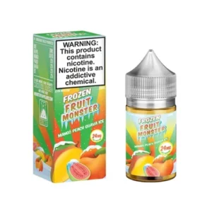 Mango Peach Guava Ice - (ICED) Frozen Fruit Monster Salt E-Liquid 30ML