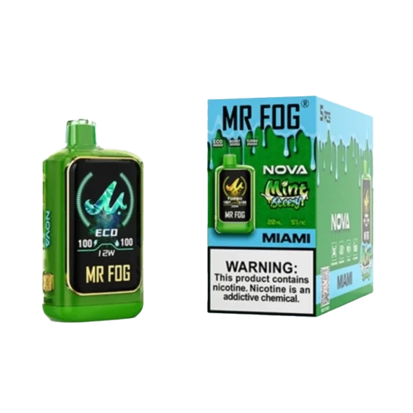 Miami Mr Fog Mint Steezy Series 36K Disposable