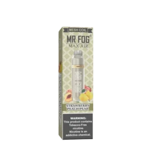 Strawberry Peach Pear Mr Fog Max Air 3000 Puffs Disposable