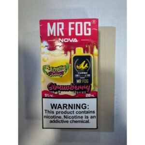Strawberry Mr Fog Nova 36000 Puffs Disposable Vape (Banana Steezy)