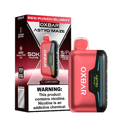 Red Punch Slushy Oxbar Astro Maze 50K Disposable Vape