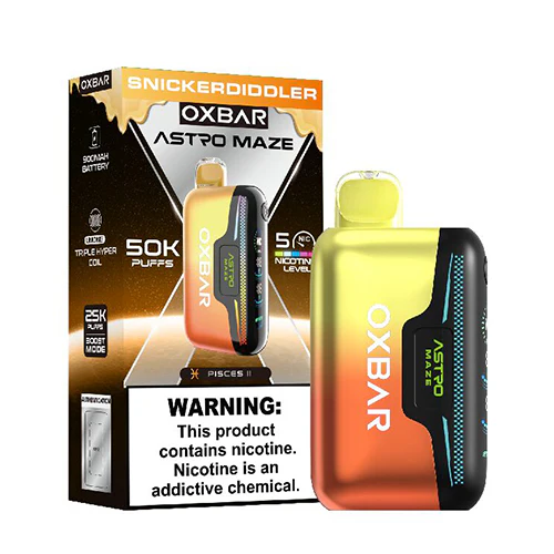 Snickerdiddler Oxbar Astro Maze 50K Disposable Vape