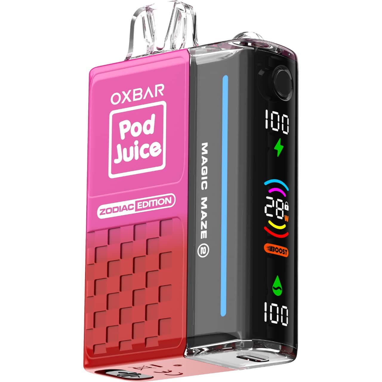 Strawberry Watermelon Dragonfruit Oxbar Pod Juice Magic Maze 2.0 (Zodiac Edition) - 30,000 Puffs