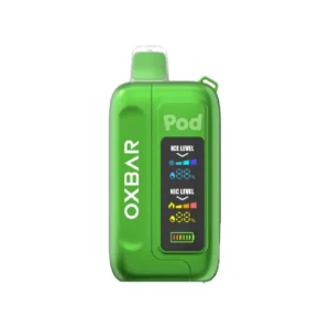 Oxbar Ice  Nic Control 35K Green Apple Burst (Aquarius) - Disposable Pod 5% Nic