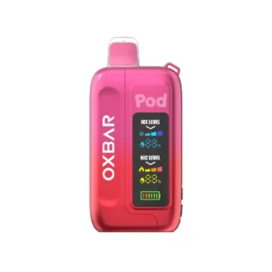 Oxbar Ice Nic Control 35K Pink Strawberry Burst (Cancer) - Disposable Pod 5% Nic