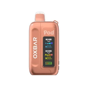 Oxbar Ice Nic Control 35K Sour Peachy O's (Virgo) - Disposable Pod 5% Nic