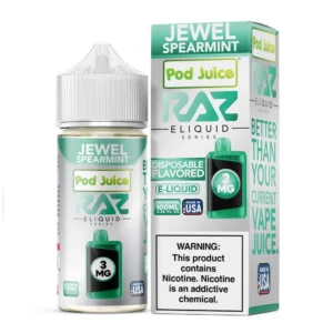 Jewel Spearment Pod Juice X Raz - E Liquid - 100ML