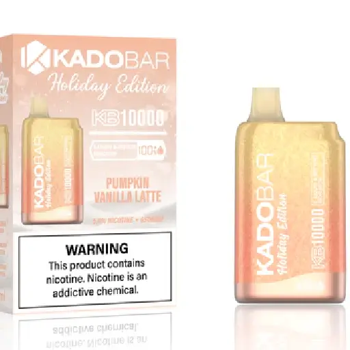 Pumpkin vanilla latte – Kado Bar 10000 Puffs