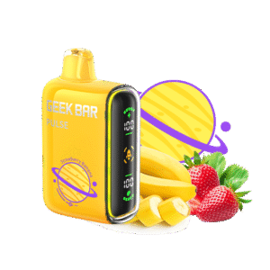 Geek Bar Pulse Strawberry Banana 15000 Puffs Disposable Vape