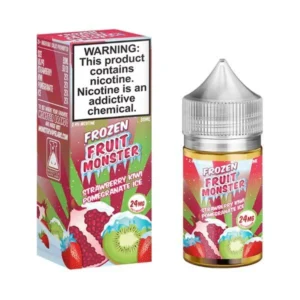 Strawberry Kiwi Pomegrante - (ICED) Frozen Fruit Monster Salt E-Liquid 30ML