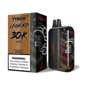 Tyson 2.0 Legend 30K Tobacco - Disposable Vape