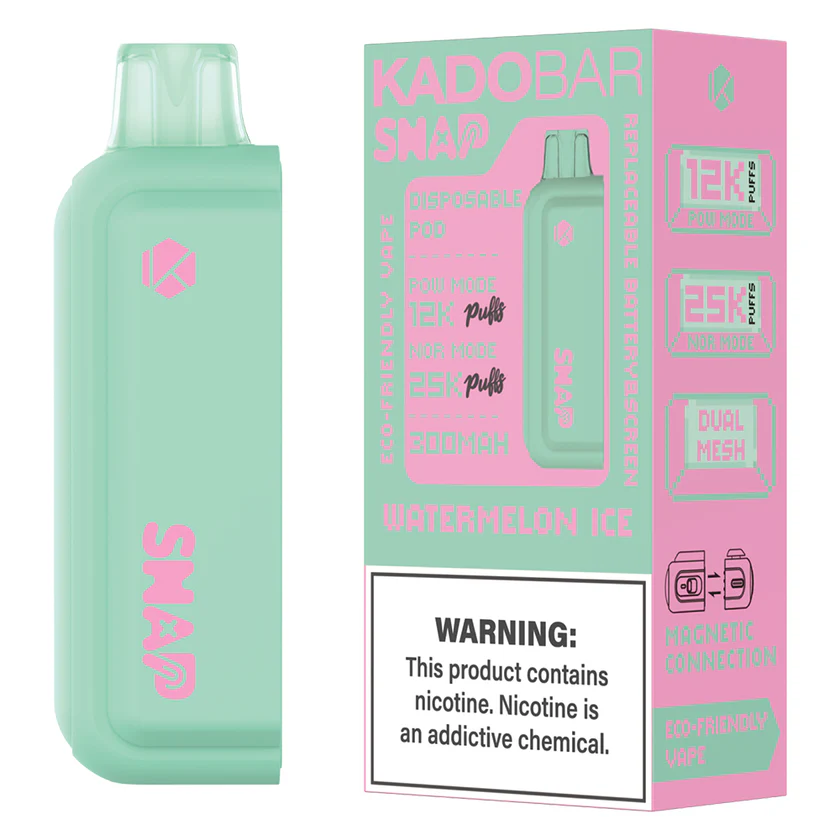 Watermelon Ice Kado Bar Snap Disposable Pod - 25k Puffs
