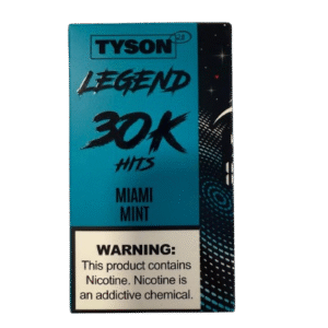 Tyson 2.0 Legend 30K Miami Mint- Disposable Vape