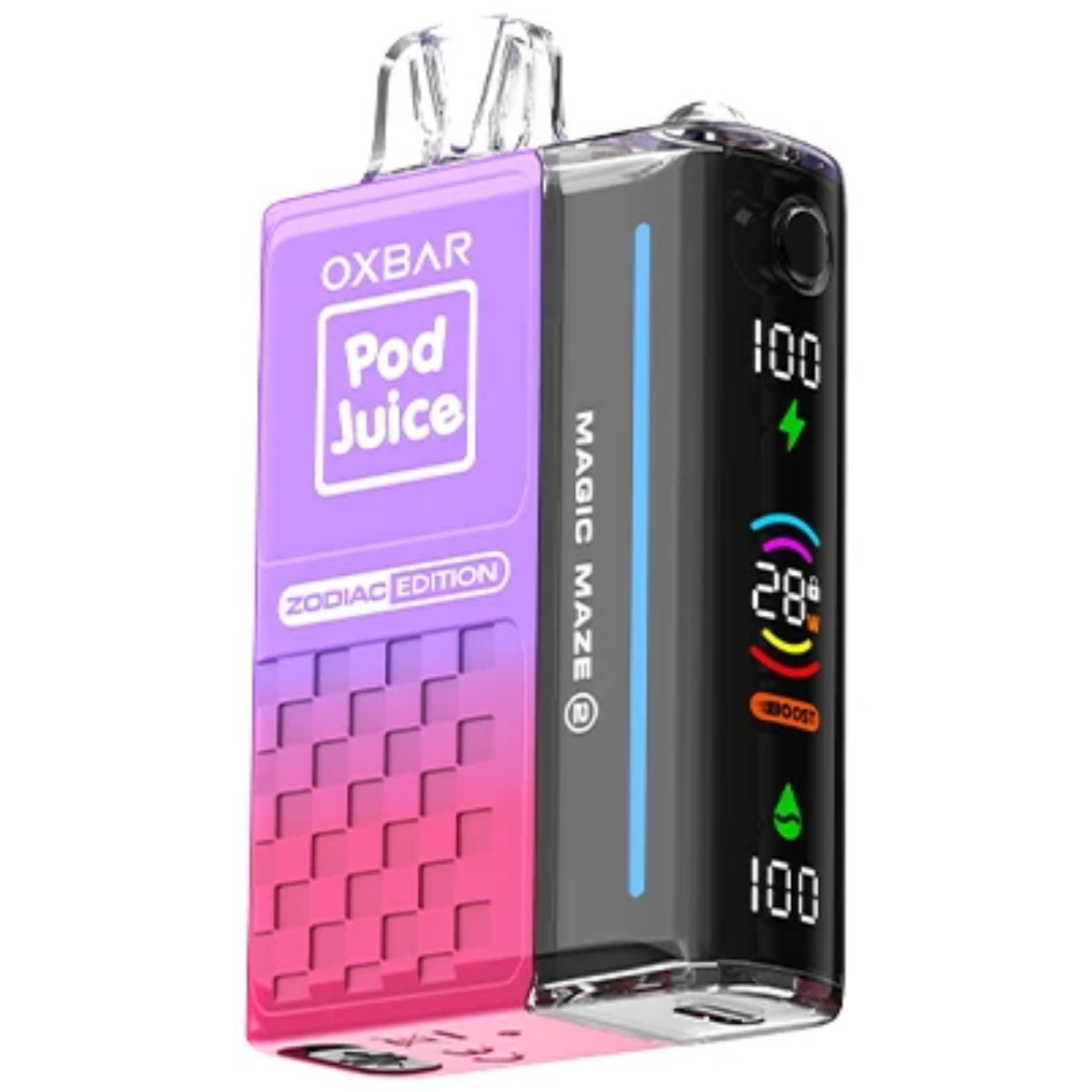 Juicy Rainbow Ice Oxbar Pod Juice Magic Maze 2.0 (Zodiac Edition) - 30,000 Puffs