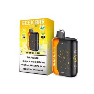 Orange Jam Geek Bar Pulse X 25K Disposable Vape (Jam Edition)