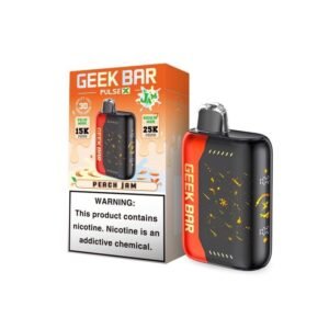 Peach Jam Geek Bar Pulse X 25K Disposable Vape (Jam Edition)
