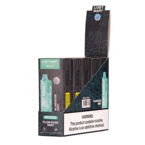 Plum Rose Mint Lost Mary MO5000 Disposable Vape