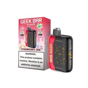 Strawberry Jam Geek Bar Pulse X 25K Disposable Vape (Jam Edition)